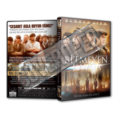 Bitmeyen Kavga - In Dubious Battle Cover Tasarımı (Dvd Cover)